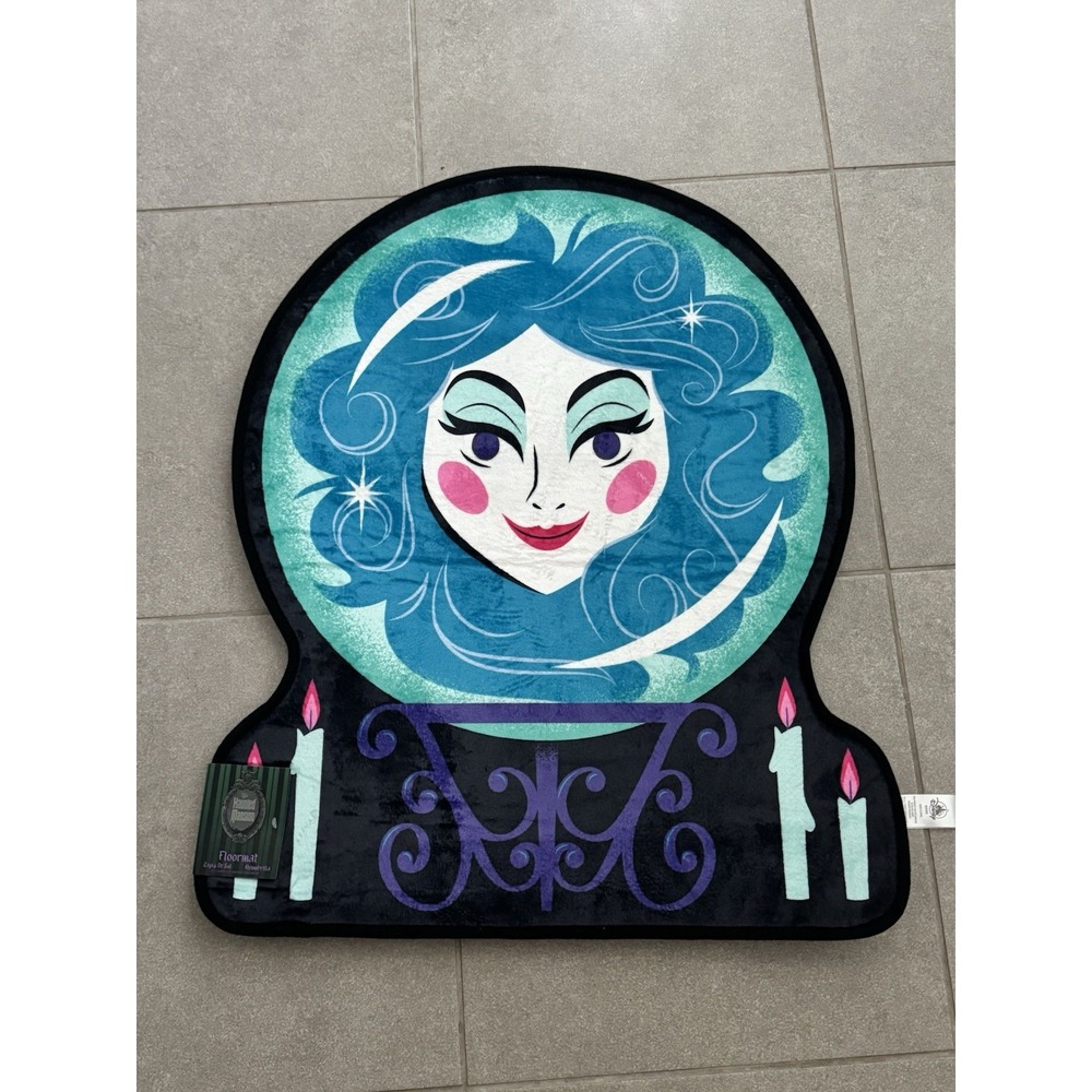 Disney Parks Madame Leota Crystal Door Mat Haunted Mansion Floor Mat Rug NEW